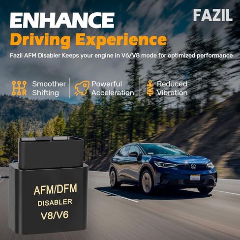 تعطيل AFM، تعطيل AFM DFM DOD، تعطيل إدارة الوقود النشط متوافق مع GM V6 & V8، AFM Disabler 5.3 Silverado، (Chevy GMC Sierra Yukon Cadillac Escalade) 4.3L 5.3L 6.0L 6.2L in Kuwait