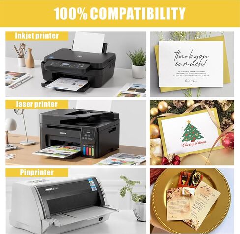 60 Sheets Metallic Gold Cardstock Paper, A4 Size Mirror Paper, Thick 250gsm Heavyweight Finish Gold Foil Board for Crafting, Scrapbooking, Invitations, Card & Decorations, Die Cut Plotter Compatible in Saudi Arabia