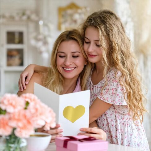 60 Sheets Metallic Gold Cardstock Paper, A4 Size Mirror Paper, Thick 250gsm Heavyweight Finish Gold Foil Board for Crafting, Scrapbooking, Invitations, Card & Decorations, Die Cut Plotter Compatible in Saudi Arabia