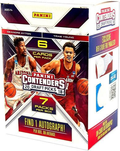 2018/19 Panini Contenders Draft Picks NCAA Blaster Box (مختوم) (7 عبوات) in Kuwait