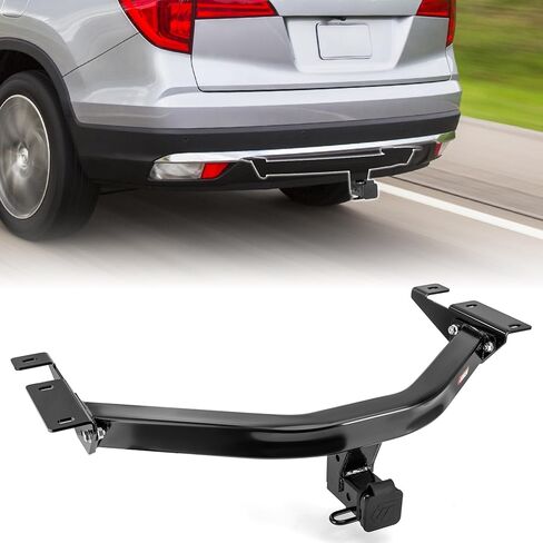 WeiSen Class 3 2" Trailer Hitch Receiver Compatible with Acura MDX 14-20 Fit Honda Pilot 16-22 Accessories Heavy Duty Steel Tow Hitch Black for Ball Mounts, Cargo Racks, Bike Racks in Kuwait