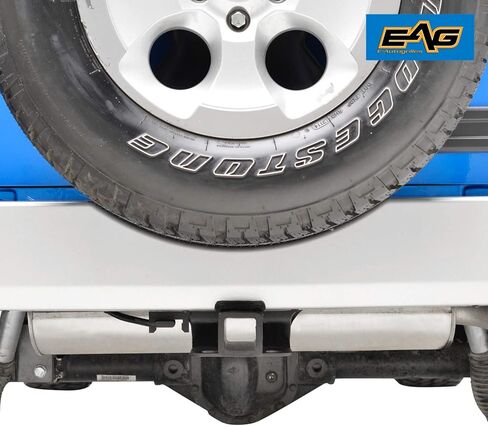 وصلة استقبال EAG مقاس 2 بوصة مع وصلة أسلاك من الفئة III طقم وصلة مقطورة للسحب مناسب لـ 07-18 Wrangler JK in Kuwait
