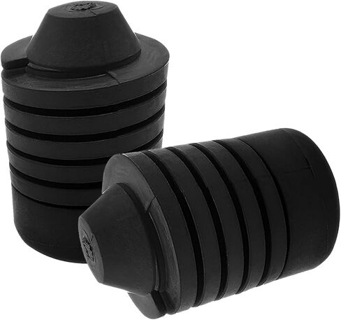 2 PCS Car Hood Bumper Stoppers, Rubber High-elasticity Anti-rattle Buffer Cushion Block, OEM# 90541-15019, Compatible with Highlander Corolla Tundra Runner Fortuner Avalon (Black) in Kuwait