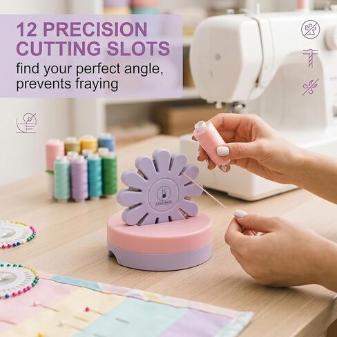 Thread Cutter for Sewing Blade Saver Thread Cutter Thread Cutter Tool Thread Cutting Tool Sewing Thread Cutter All Thread Cutter Thread Cutter Pendant Seam Cutter- Pink (Blade Not Removable) in Saudi Arabia