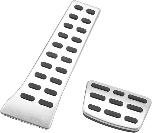 Gas Brake Accelerator Pedal Cover Stainless Steel Anti Slip Foot Pedal Pads Replacement for Hyundai Tucson Sonata Santa Fe (at) in Kuwait