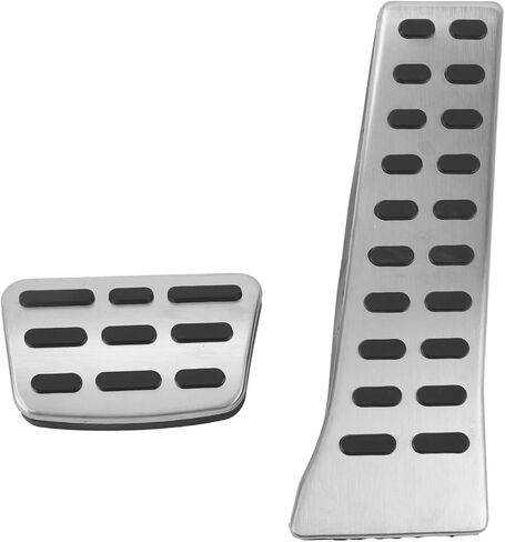 Gas Brake Accelerator Pedal Cover Stainless Steel Anti Slip Foot Pedal Pads Replacement for Hyundai Tucson Sonata Santa Fe (at) in Kuwait