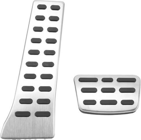 Gas Brake Accelerator Pedal Cover Stainless Steel Anti Slip Foot Pedal Pads Replacement for Hyundai Tucson Sonata Santa Fe (at) in Kuwait