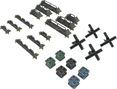 TinkerTurf Sci-Fi Terrain: غطاء مبعثر، سمة محايدة، قوية، ميسورة التكلفة، تضاريس كاملة الألوان رائعة المظهر، سريعة وسهلة التجميع، إعدادات لا حدود لها تقريبًا in Kuwait