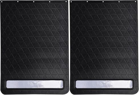 OrangeStar 2-Pack Heavy Duty Rubber Mud Flaps, 24x36 Inch Universal Flexible Splash Guards for Trucks & SUVs, No Crack Mud Guard for Pickup, Off-Road Protection in Saudi Arabia