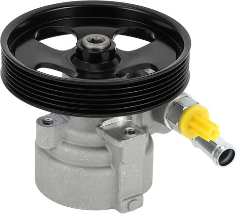 مضخة توجيه الطاقة مع بكرة لشركة هيونداي سانتا في 3.3L V6 2007-2009 مضخة مساعدة الطاقة استبدال رقم 20-997/57100-0W500 1 قطعة in Kuwait