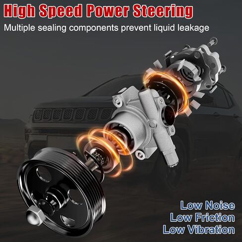 مضخة توجيه كهربائية لهوندا أكورد 3.0L 2003-2007 ولأكورا MDX 3.5L 2003-2006 استبدال 21-5349 56110RDJA01 in Kuwait