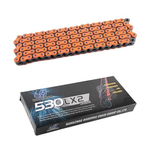 DONGHUA DH 530LX2 High Performance QX Series X-Ring Chain 120 Link Gold with Connecting Link in Kuwait