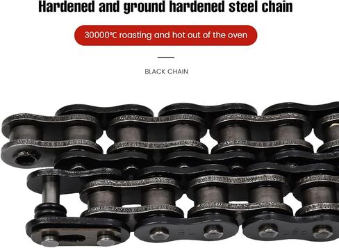 525 Pitch 108 Links Black O-Ring Chain Replacement for Suzuki SV650S SV650 1999 2000 2001 2002 2003 2004 2005 2006 2007 2008 2009 2010 2011 2012 in Kuwait
