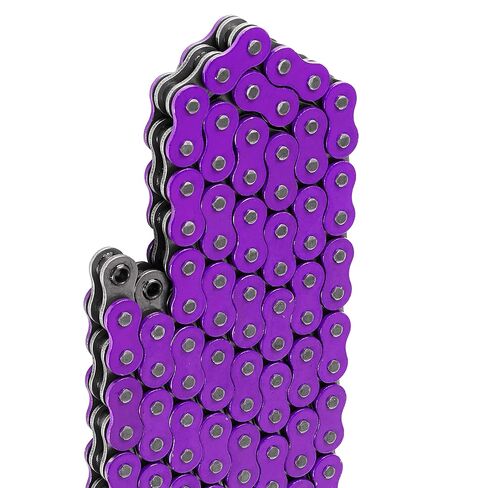 كالتريك بيربل 525-Pitch 120-Links O-Ring Drive Chain متوافق مع ATV/UTV/Quad/Side X Side/Motorcycle/Dirtbike/مع برشام ومشبك على الوصلات الرئيسية in Kuwait
