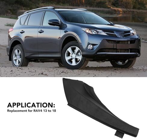 Driver Side Left Front Wiper Cowl Extension Cover Compatible with Toyota RAV4 2013-2018, Fender to Cowl Hood Side Seal Trim Panel, Replaces 53867-0R030 53867-42020 in Kuwait