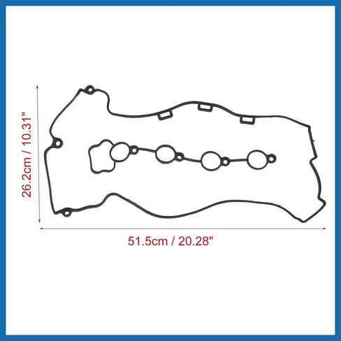 12598014 VS50769R حشية غطاء رأس أسطوانة صمام المحرك لـ Chevy Malibu 2006-2012 لـ Chevy HHR 2006-2011 لـ Chevy Cobalt 2007-2010 لـ Pontiac G5 G6 2.2L 2.4L استبدال العنصر in Kuwait