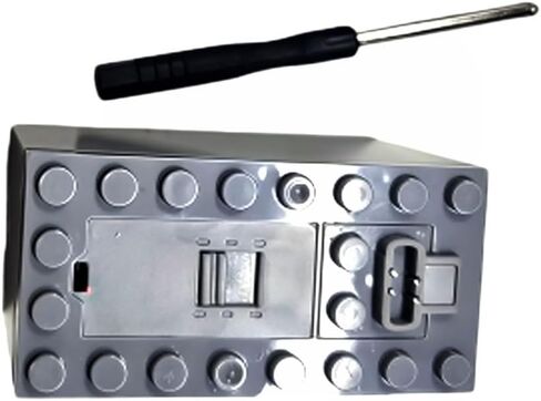 LEGO-Compatible 6xAAA Battery Box + M-Motor Set for Power Functions 8883 & 88000 Trains, Motors, Lights — No Batteries in Kuwait