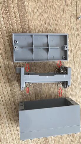 LEGO-Compatible 6xAAA Battery Box + M-Motor Set for Power Functions 8883 & 88000 Trains, Motors, Lights — No Batteries in Kuwait