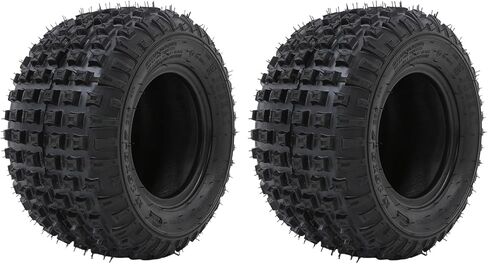 16x8-7 ATV UTV Tires Set of 2, 4PR All-Terrain Mud Tires, Heavy Duty Tubeless Go Karts Knobby Tire for ATVs, Dune Buggy, Go Kart, Off-Road, UTVs, Max Load 160 lbs in Saudi Arabia