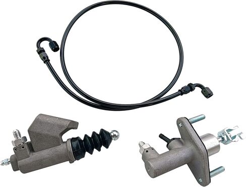 Clutch Master and Slave Cylinder Replacement for Acura RSX 2002-2006 Honda Civic Si (EP3)/ Si (FG2 FA5)/Si (Requires Switching Clevis)/Acura TSX. LHD Vehicles Only KTD-CLK-KMS in Kuwait