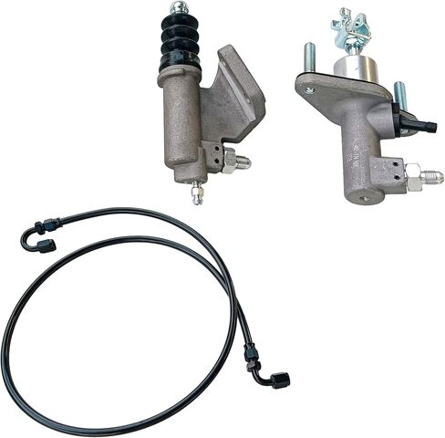 Clutch Master and Slave Cylinder Replacement for Acura RSX 2002-2006 Honda Civic Si (EP3)/ Si (FG2 FA5)/Si (Requires Switching Clevis)/Acura TSX. LHD Vehicles Only KTD-CLK-KMS in Kuwait