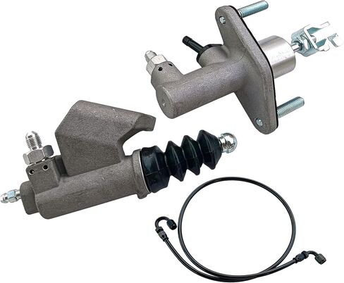 Clutch Master and Slave Cylinder Replacement for Acura RSX 2002-2006 Honda Civic Si (EP3)/ Si (FG2 FA5)/Si (Requires Switching Clevis)/Acura TSX. LHD Vehicles Only KTD-CLK-KMS in Kuwait