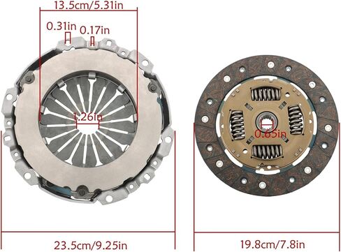GXYWADY Transmission Clutch Kit Replacement for 03-075 Replacement for Cooper 2007-2015 1.6L 2.0L in Kuwait
