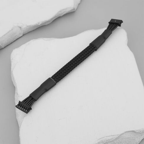 2 قطعة كابل سلك مستشعر RC 6Pin 10 سم متوافق مع NHX متوافق مع Custer 540 أسود in Kuwait