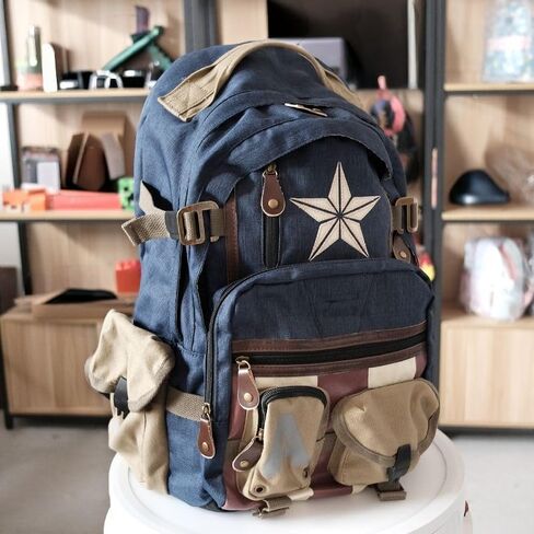 Backpack Travel Bookbag Shoulder Laptop Daypack College Bag for Womens Mens in Kuwait