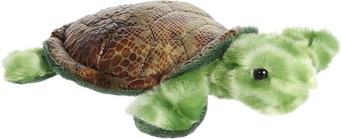 Aurora® Adorable Mini Flopsie™ Splish Sea Turtle™ Stuffed Animal - Mini Companions Ready for Playful Adventures - for Kids All Ages, Toddlers, Adults, and Families - Green 7.5 Inches in Kuwait