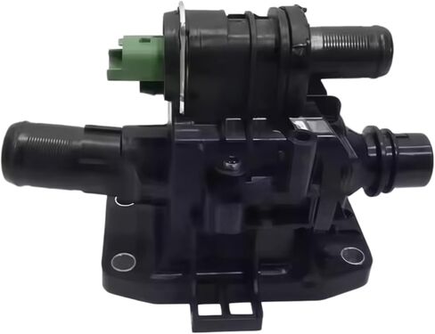 TH41183G1 9647767180 Thermostat with Housing Assembly Replacement for Ford Fiesta Focus Peugeot 206 207 307 Citroen C3 C4 C5 Volvo V50 1.6 HDi TDCi Diesel Engine 83°C in Kuwait