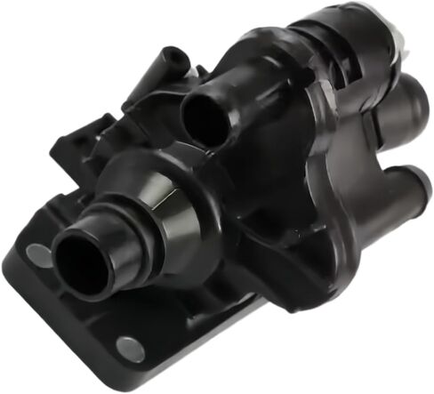 TH41183G1 9647767180 Thermostat with Housing Assembly Replacement for Ford Fiesta Focus Peugeot 206 207 307 Citroen C3 C4 C5 Volvo V50 1.6 HDi TDCi Diesel Engine 83°C in Kuwait