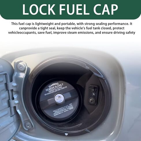 Gas Cap for 1999-2017 Chevy Silverado 1500 2012-2013 Avalanche 1999-2016 Toyota 4Runner Avalon Camry Corolla FJ Cruiser Highlander Matrix RAV4 Sequoia Sienna Solara 10504 77300-47020 in Saudi Arabia
