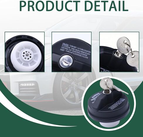 Gas Cap for 1999-2017 Chevy Silverado 1500 2012-2013 Avalanche 1999-2016 Toyota 4Runner Avalon Camry Corolla FJ Cruiser Highlander Matrix RAV4 Sequoia Sienna Solara 10504 77300-47020 in Saudi Arabia