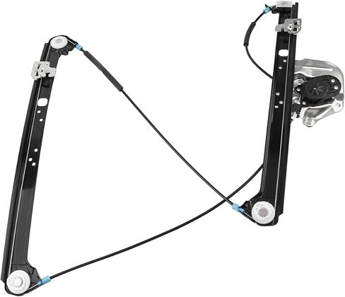 740-488 Front Left Power Window Regulator Without Motor Driver Side for BMW X5 E53 2000 2001 2002 2003 2004 2005 2006, BM1350110 51338254911 125-58828L in Kuwait