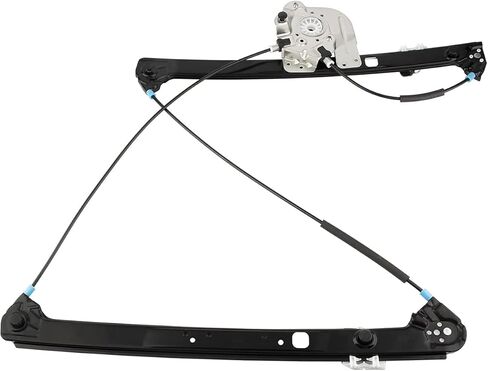 740-488 Front Left Power Window Regulator Without Motor Driver Side for BMW X5 E53 2000 2001 2002 2003 2004 2005 2006, BM1350110 51338254911 125-58828L in Kuwait