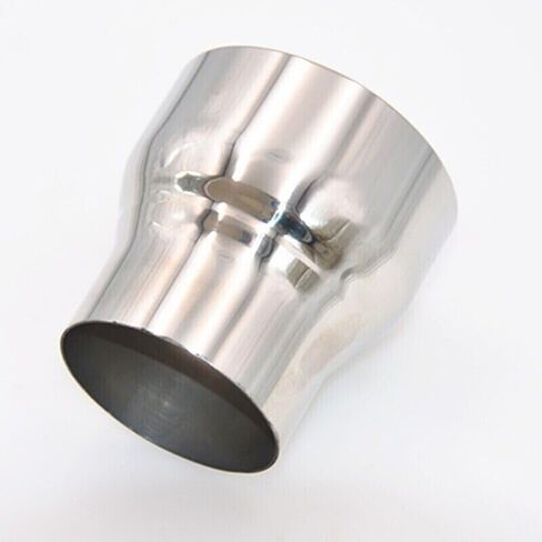 3 to 4 inch Exhaust Adapter, Stainless Steel Exhaust Tail Pipe(3" ID to 4" OD), Adapter Reducer Whole Length 3.94 Inch -Sliver in Saudi Arabia