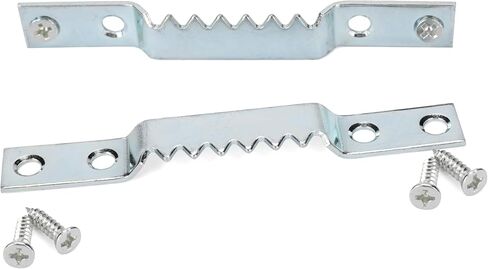 Large Sawtooth Picture Hangers - Supports 150 lbs - 16 Pack Super Heavy Sawtooth Hangers with Screws, Perfect for Hanging Heavy Photos Frame Canvas Artwork Clock and Paintings in Saudi Arabia