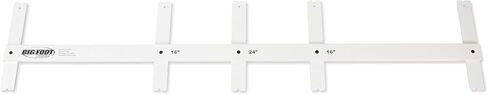 Big Foot Folding Layout Stick – Adjustable Stud Spacing Tool for Framing | Heavy-Duty CNC-Machined Aluminum | Collapsible, Portable Design | Perfect for Carpenters, Contractors & Framers (LA-LSFM) in Saudi Arabia