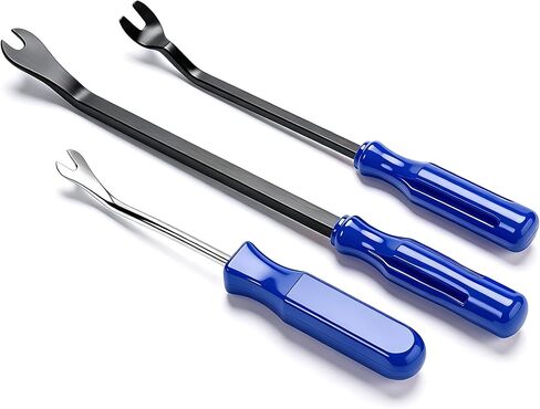 MEAJOO 4 PCS Radio Removal Tool Key, Stainless Steel Automotive Radio Removal Tools, for Disassembly CD DVD Host of Ford, VW, Audi, and Mercedes in Saudi Arabia