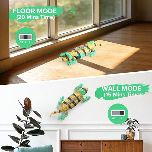 RC Wall Crawler Gecko, Remote Control Electric Lizard, Crawler Gecko with Glowing LED Light, Wall Climbing RC Robot Kids Toys for Boys & Girls Ages 3+ Years Up in Saudi Arabia