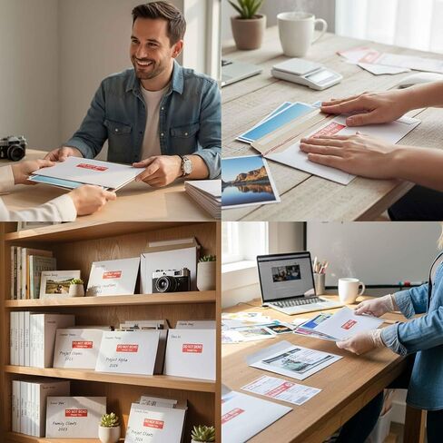 Pack Of 150, Rigid Mailers 6.5x4.5 Self Seal Photo Mailers 6.5x4.5, Stay Flat White Cardboard Shipping, Standard Envelope Trading Cards And White Photography Mailer for CD, Photos, Document in Saudi Arabia