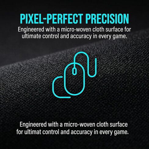 Gaming Led Luminous Mouse Pad, RGB Keyboard Pad, Non-Slip Mouse Pad, Computer Accessories in Kuwait