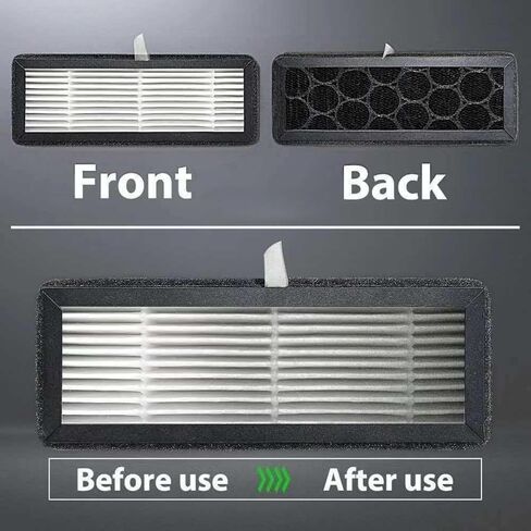 Replacement AD5X Air Filter for Flashforge, Upgrade HEPA+13 Activated Carbon Combo Filter for Adventurer 5X 5M AD5M AD5X 3D Printer Accessories (2PCS) in Saudi Arabia