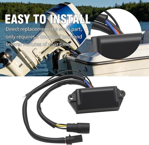 113-2453 ABS Outboard Engine Power Pack, Replacement for Evinrude 2 Cylinder Engines NO RPM Limit 1977-1984, Replaces 581649 581924 581926 581927 582453 583380 in Kuwait