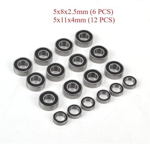 RC Car Toys Parts for Tamiya M-05 Pro Aluminum M05 Bearings Kit Remote Control Car Modifications Upgrades Parts Accessories in Kuwait