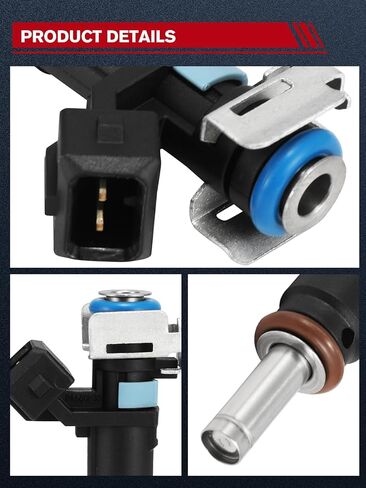 TAUTOY FJ1153 Upgraded Fuel Injectors 4PCS (1.8L ONLY) For Chevrolet Chevy Cruze 2011 2012 2013 2014 2015,Cruze Limited 2016,Sonic 2012-2015,8002189N 55570284 25185231 in Kuwait