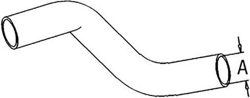 One T23533 New Top Radiator Hose Fits John Deere Tractor 2030 2130 2440 1520 2020 in Kuwait
