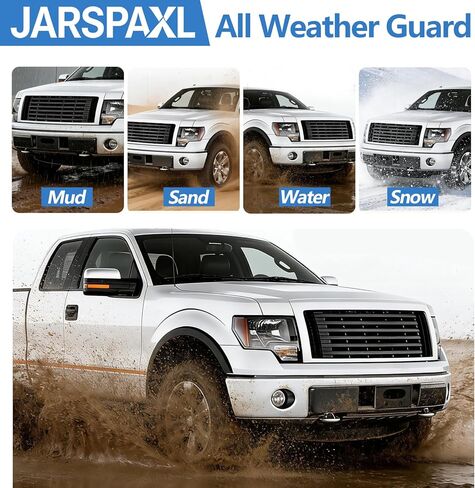 1 Set for Ford F-150 2009-2014 Front Bumper Guards Pads & License Plate Frame Bracket, OEM Style Bumper Insert Pads Cap License Plate Frame Holder for F150 9L3Z17E810B 9L3Z17A385A FO1053100 FO1068134 in Saudi Arabia
