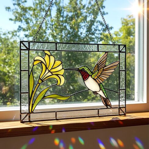 10Pcs Stained Glass Chains 20" Black Hanging Chains Craft Chain for Suncatcher Chain and Hooks Decorative Metal Chainn to Hang Picture Frame Sun Catcher Plants Art Crafts Window, Light Weight in Kuwait